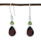Multi-Korean-Constanza-Toi-et-Moi-Dangle-multicolor-925-Sterling-Silver-Earring
