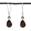 Multi-Korean-Constanza-Toi-et-Moi-Dangle-multicolor-925-Sterling-Silver-Earring