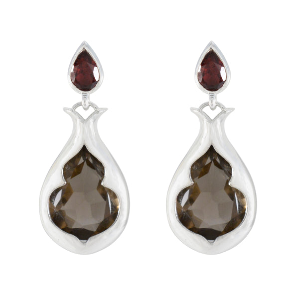 Multi-Russian-Hazel-Toi-et-Moi-Stud-multicolor-92.5-Silver-Earring