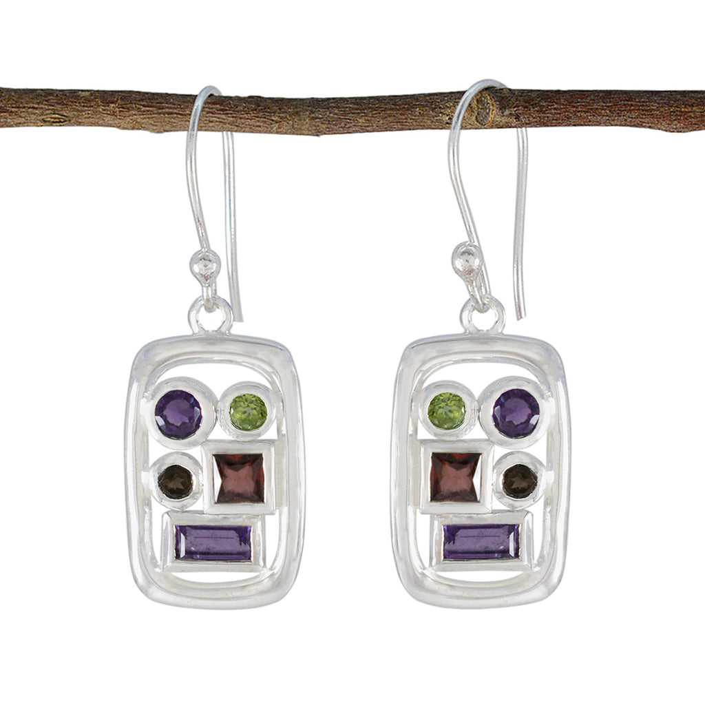Multi-Middle-Eastern-Ivana-Penta-Dangle-multicolor-92.5-Silver-Earring
