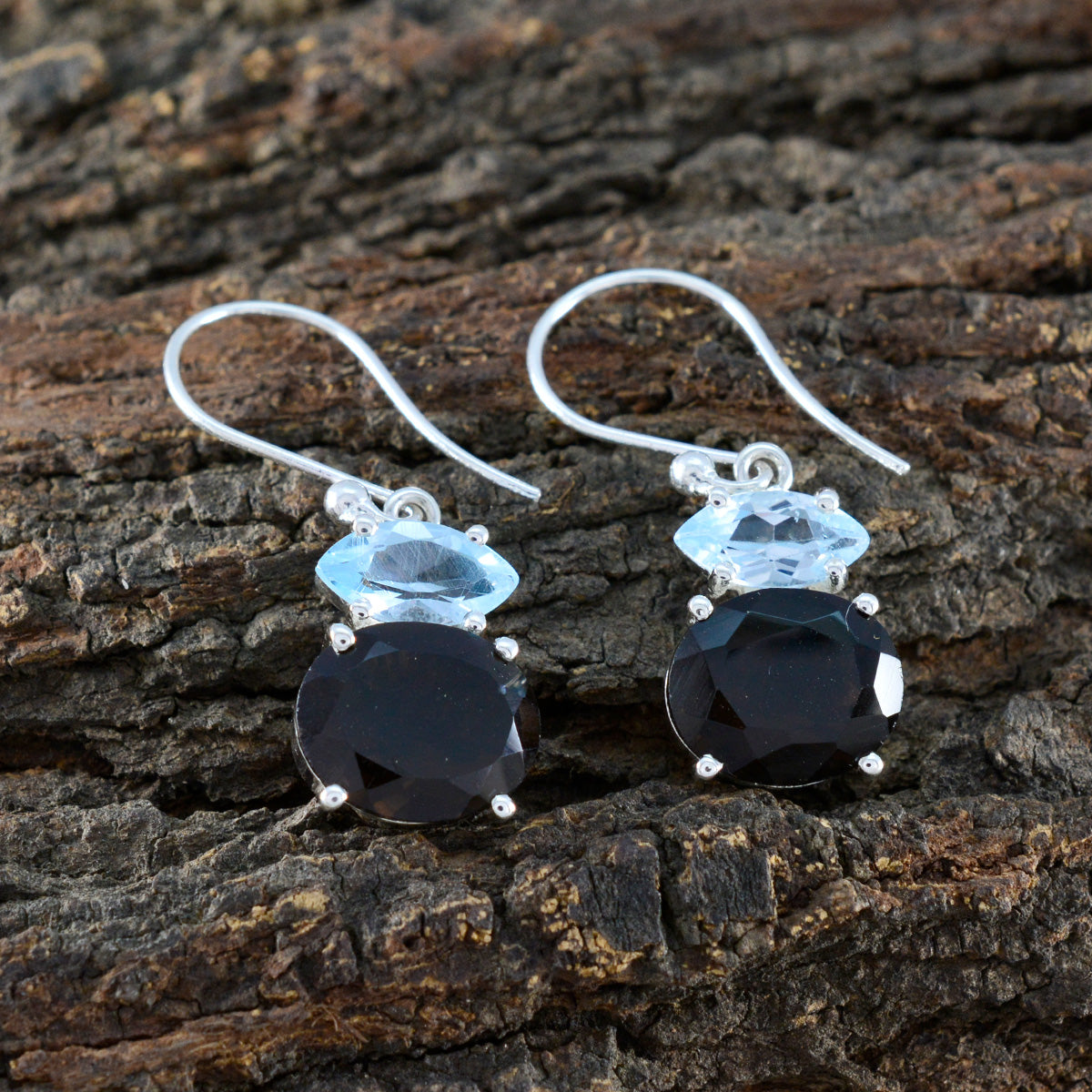 Multi-Japanese-Chen-multiple-Dangle-multicolor-925-Silver-Earring