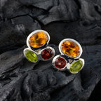 Multi-American-Harper-multiple-Stud-multicolor-Sterling-Silver-Earring