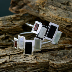 Multi-Australian-Ana-multiple-Stud-multicolor-925-Silver-Earring