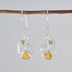 Multi-Egyptian-Ellie-multiple-Dangle-multicolor-925-Sterling-Silver-Earring