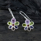 Multi-Moroccan-Laura-multiple-Dangle-multicolor-925-Silver-Earring