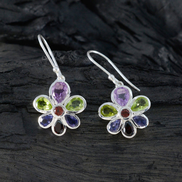Multi-Moroccan-Laura-multiple-Dangle-multicolor-925-Silver-Earring