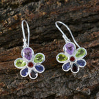 Multi-Moroccan-Laura-multiple-Dangle-multicolor-925-Silver-Earring