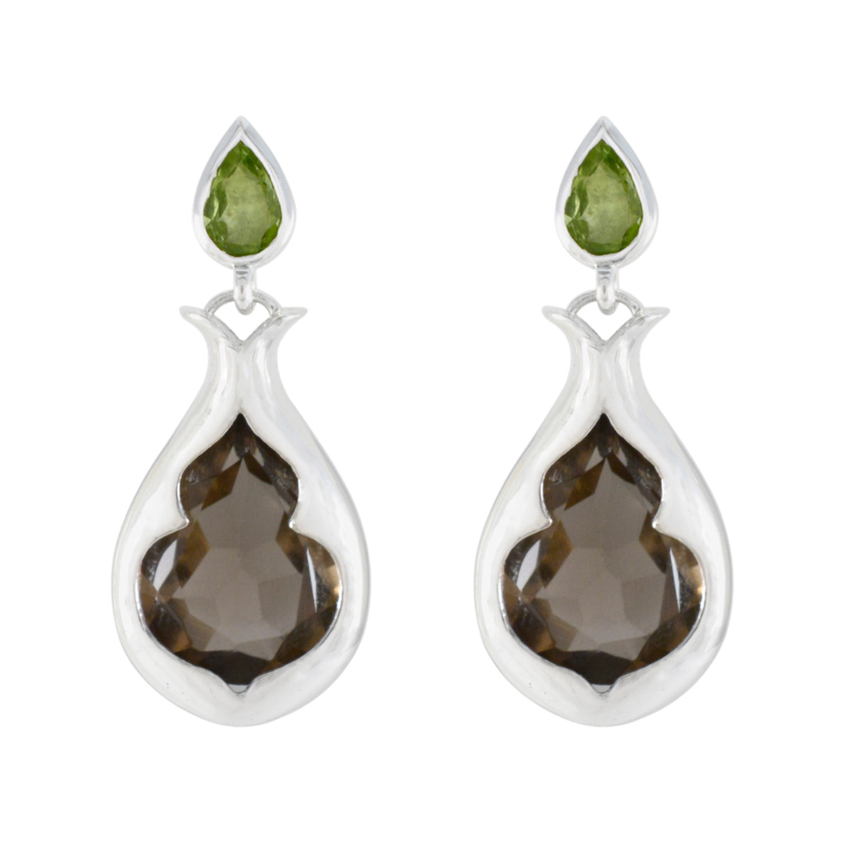 Multi-Moroccan-Ida-Toi-et-Moi-Stud-multicolor-925-Sterling-Silver-Earring