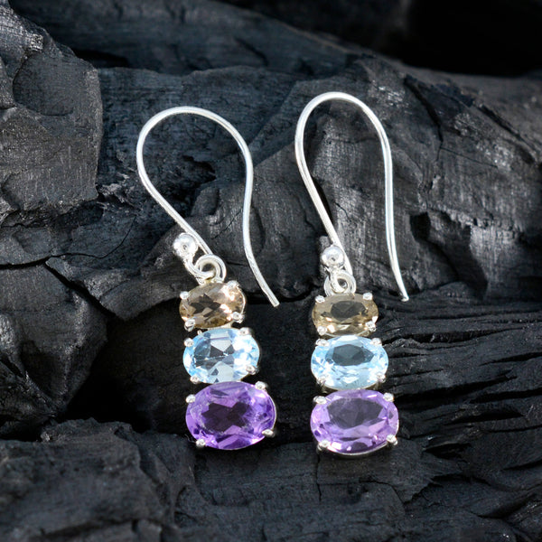 Multi-Korean-Sarah-multiple-Dangle-multicolor-925-Silver-Earring
