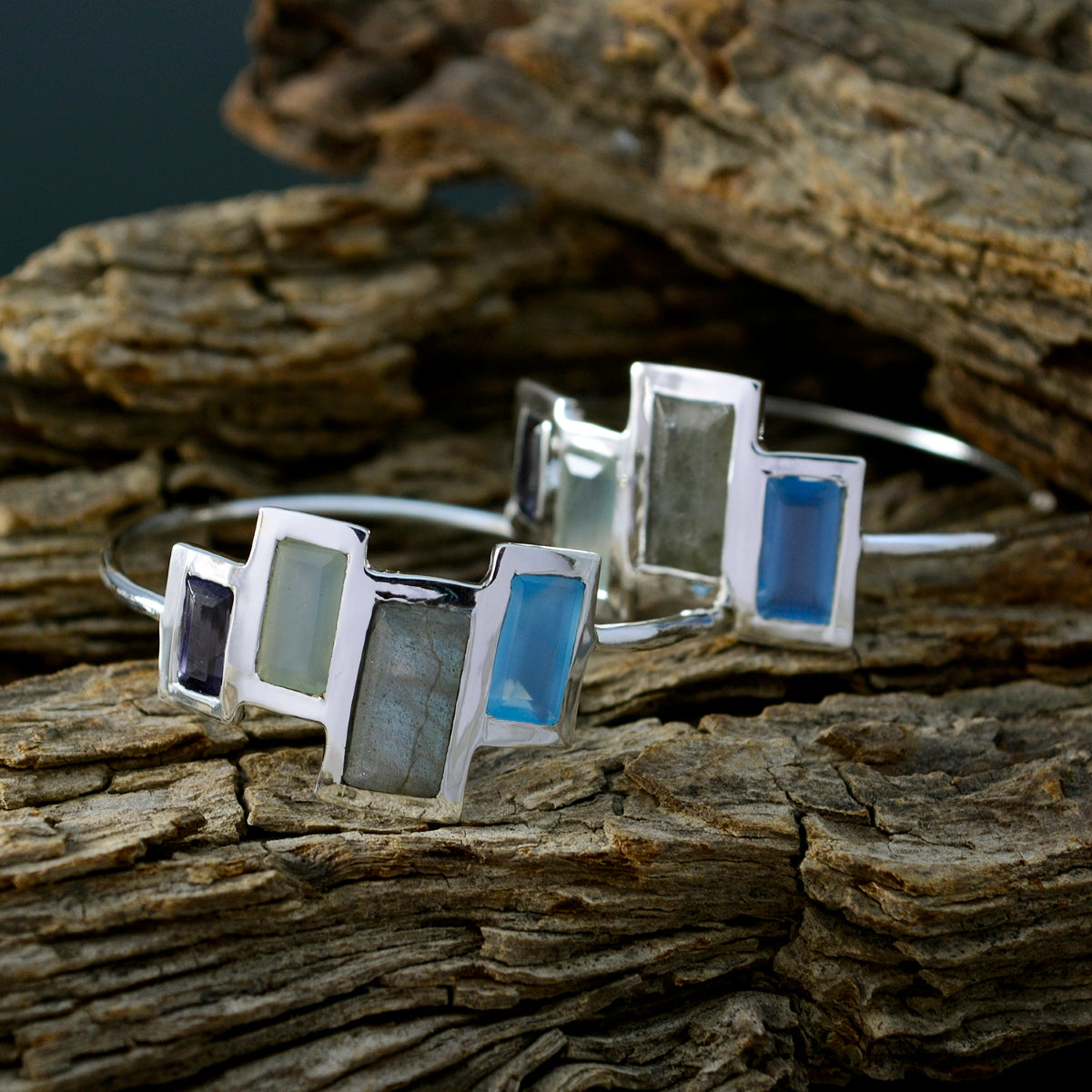 Multi-Spanish-Andrea-multiple-Stud-multicolor-92.5-Silver-Earring