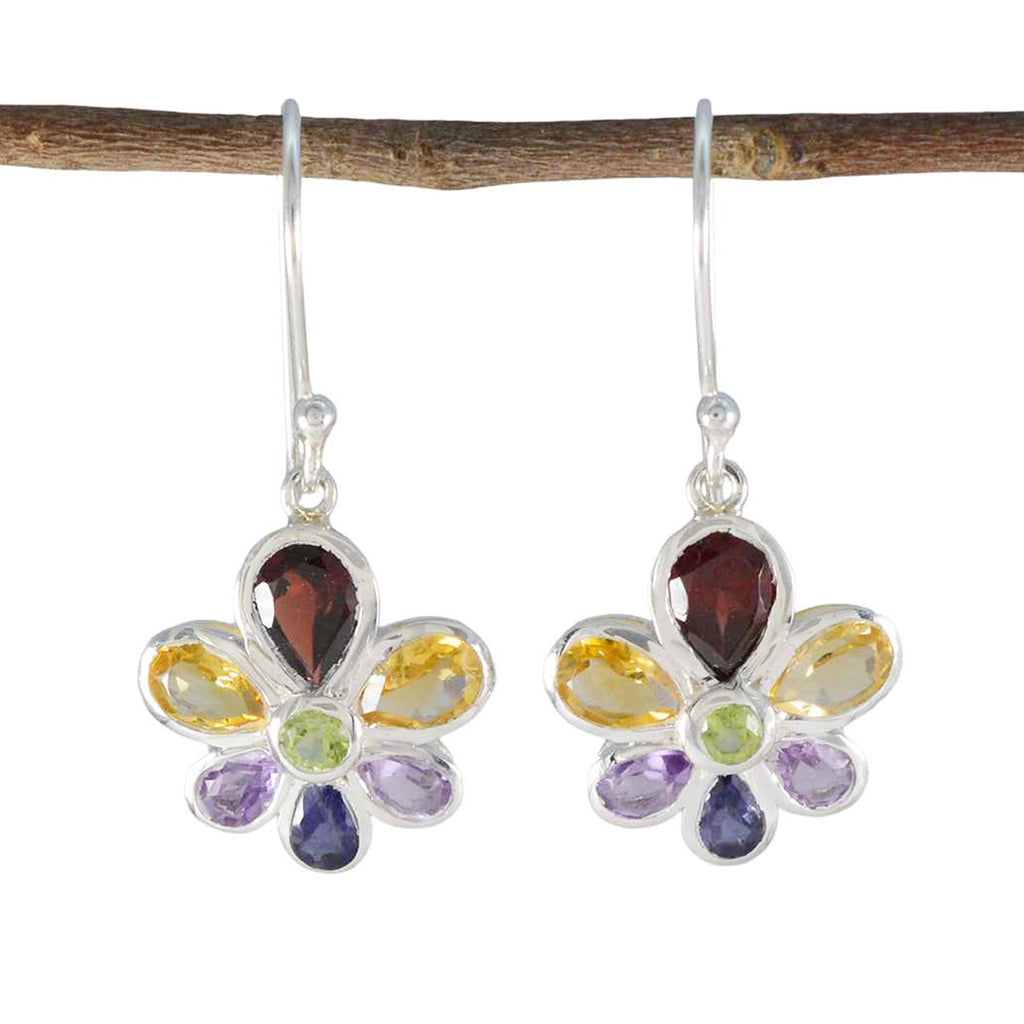 Multi-Egyptian-Lorena-multiple-Dangle-multicolor-92.5-Silver-Earring
