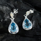 Multi-Egyptian-Ines-Toi-et-Moi-Stud-multicolor-Silver-Earring