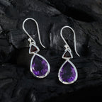 Multi-Italian-Elena-Toi-et-Moi-Dangle-multicolor-925-Silver-Earring