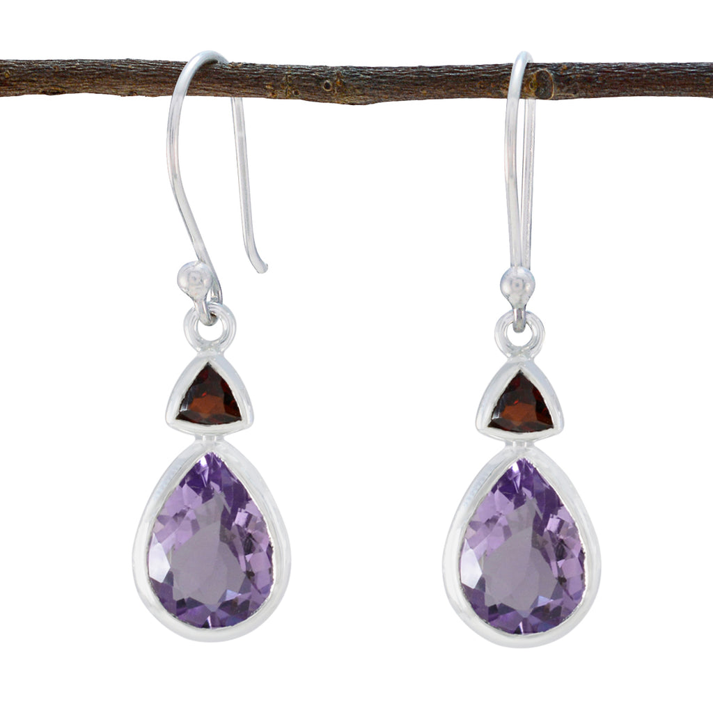 Multi-Italian-Elena-Toi-et-Moi-Dangle-multicolor-925-Silver-Earring