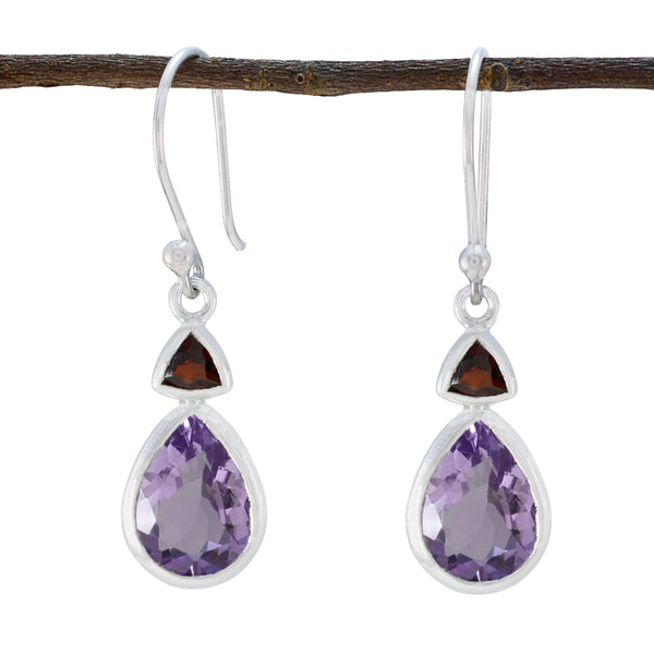 Multi-Italian-Elena-Toi-et-Moi-Dangle-multicolor-925-Silver-Earring