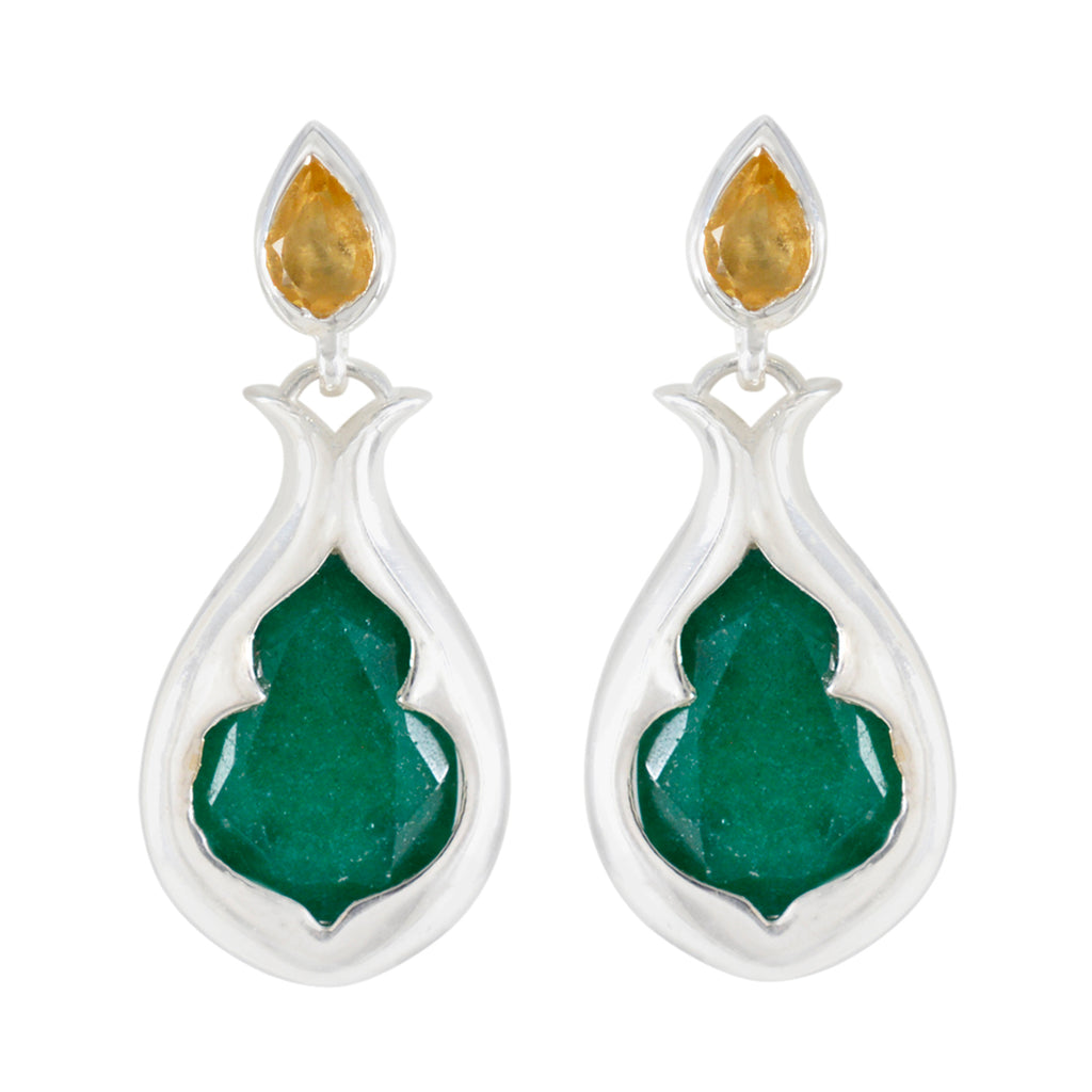 Multi-American-Inès-Toi-et-Moi-Stud-multicolor-Sterling-Silver-Earring