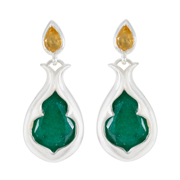 Multi-American-Inès-Toi-et-Moi-Stud-multicolor-Sterling-Silver-Earring