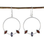 Multi-Egyptian-Penelope-Trilogy-Dangle-multicolor-92.5-Silver-Earring