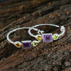 Multi-Turkish-Emi-Trilogy-Stud-multicolor-92.5-Silver-Earring