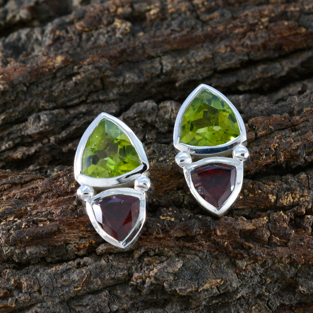 Multi-Korean-Amelia-Toi-et-Moi-Stud-multicolor-925-Silver-Earring