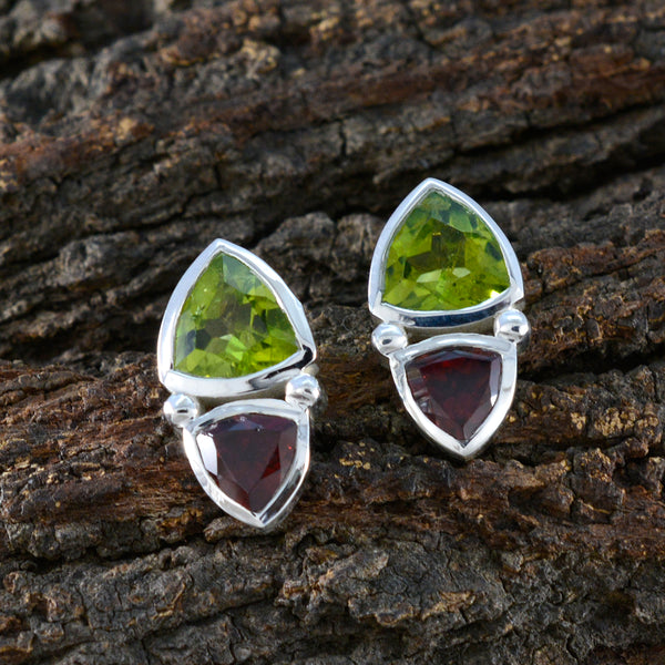 Multi-Korean-Amelia-Toi-et-Moi-Stud-multicolor-925-Silver-Earring