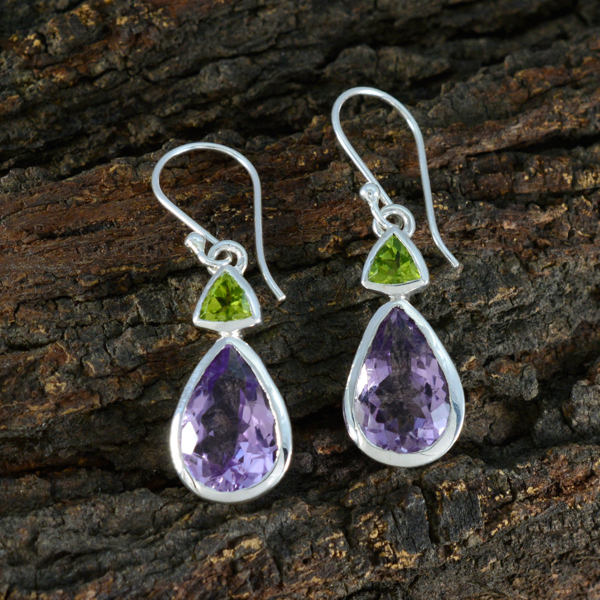 Multi-Middle-Eastern-Fernanda-Toi-et-Moi-Dangle-multicolor-92.5-Silver-Earring