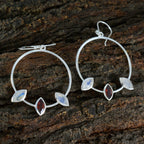 Multi-American-Riley-Trilogy-Dangle-multicolor-925-Sterling-Silver-Earring