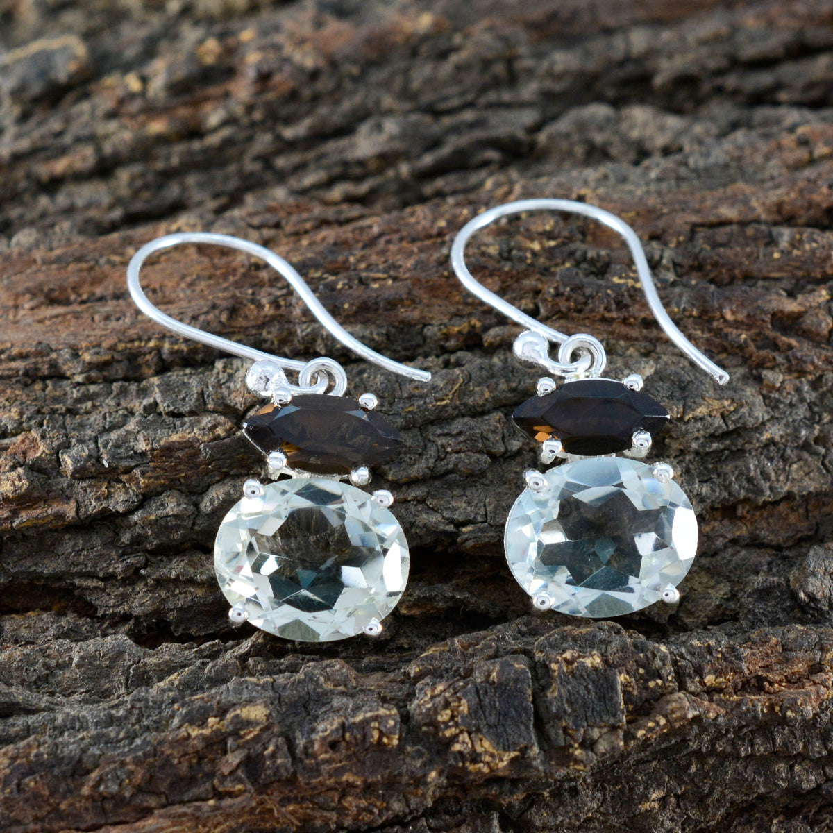 Multi-Mexican-Hana-multiple-Dangle-multicolor-Sterling-Silver-Earring