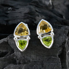 Multi-Japanese-Anna-Toi-et-Moi-Stud-multicolor-92.5-Silver-Earring