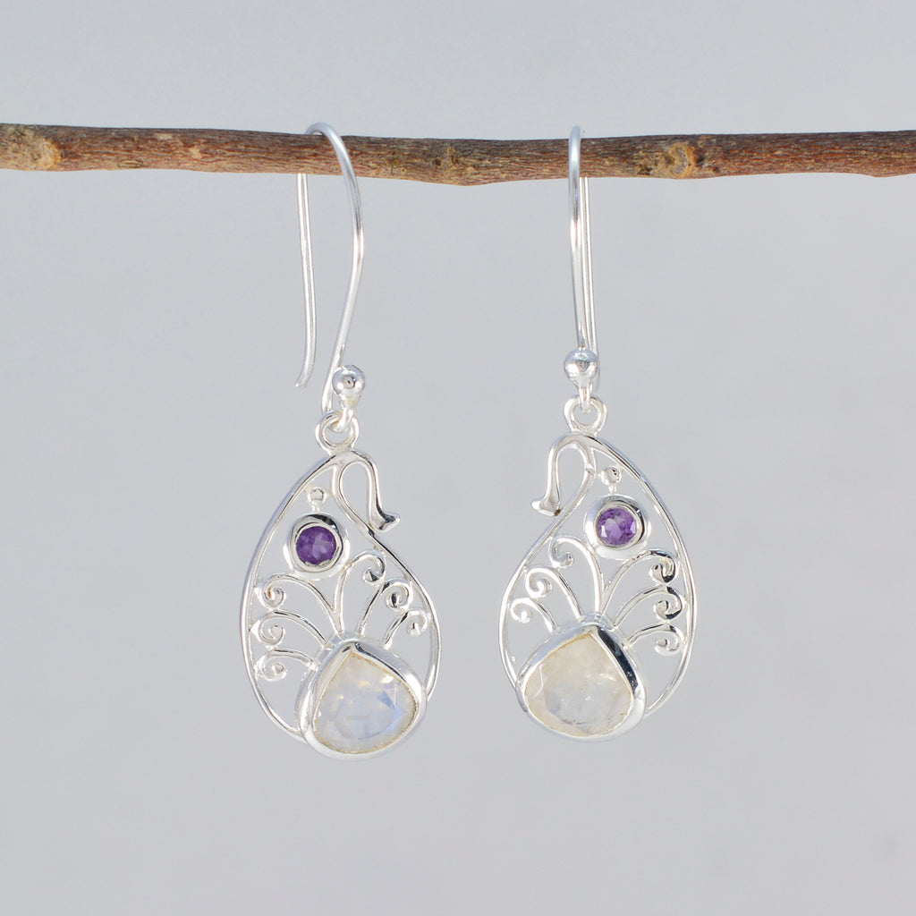 Multi-Turkish-Eva-multiple-Dangle-multicolor-925-Silver-Earring