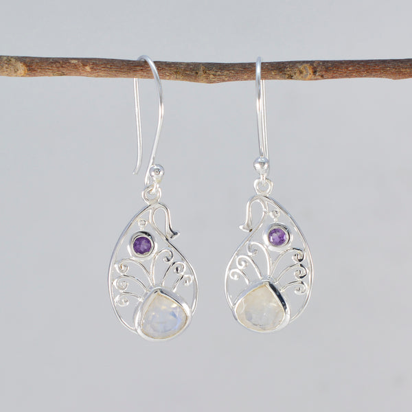 Multi-Turkish-Eva-multiple-Dangle-multicolor-925-Silver-Earring