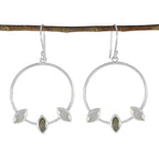 Multi-Korean-Sarah-Trilogy-Dangle-multicolor-Silver-Earring