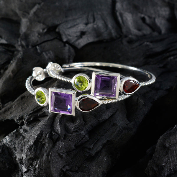 Multi-Middle-Eastern-Ha-eun-Trilogy-Stud-multicolor-Silver-Earring
