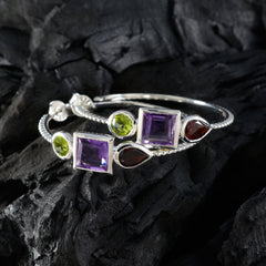 Multi-Middle-Eastern-Ha-eun-Trilogy-Stud-multicolor-Silver-Earring