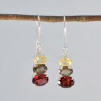 Multi-Middle-Eastern-Sofia-multiple-Dangle-multicolor-Sterling-Silver-Earring