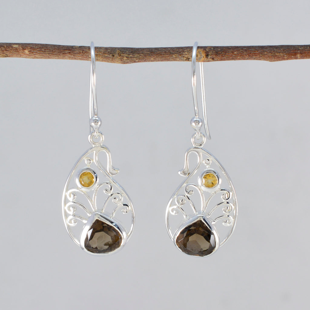 Multi-Italian-Evelyn-multiple-Dangle-multicolor-92.5-Silver-Earring