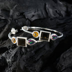 Multi-Mexican-Hana-Trilogy-Stud-multicolor-Sterling-Silver-Earring