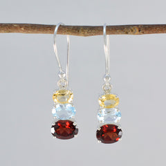 Multi-Mexican-Sophia-multiple-Dangle-multicolor-925-Silver-Earring