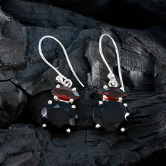 Multi-French-Hye-jin-multiple-Dangle-multicolor-Silver-Earring