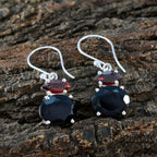 Multi-French-Hye-jin-multiple-Dangle-multicolor-Silver-Earring