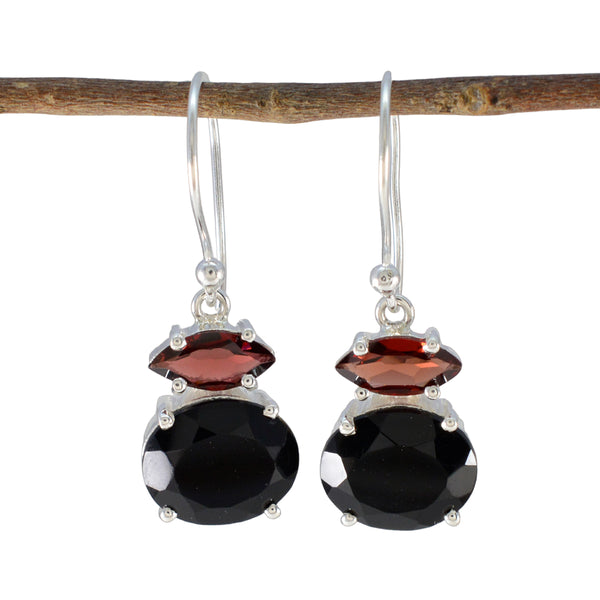 Multi-French-Hye-jin-multiple-Dangle-multicolor-Silver-Earring