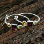 Multi-Spanish-Hina-Trilogy-Stud-multicolor-92.5-Silver-Earring