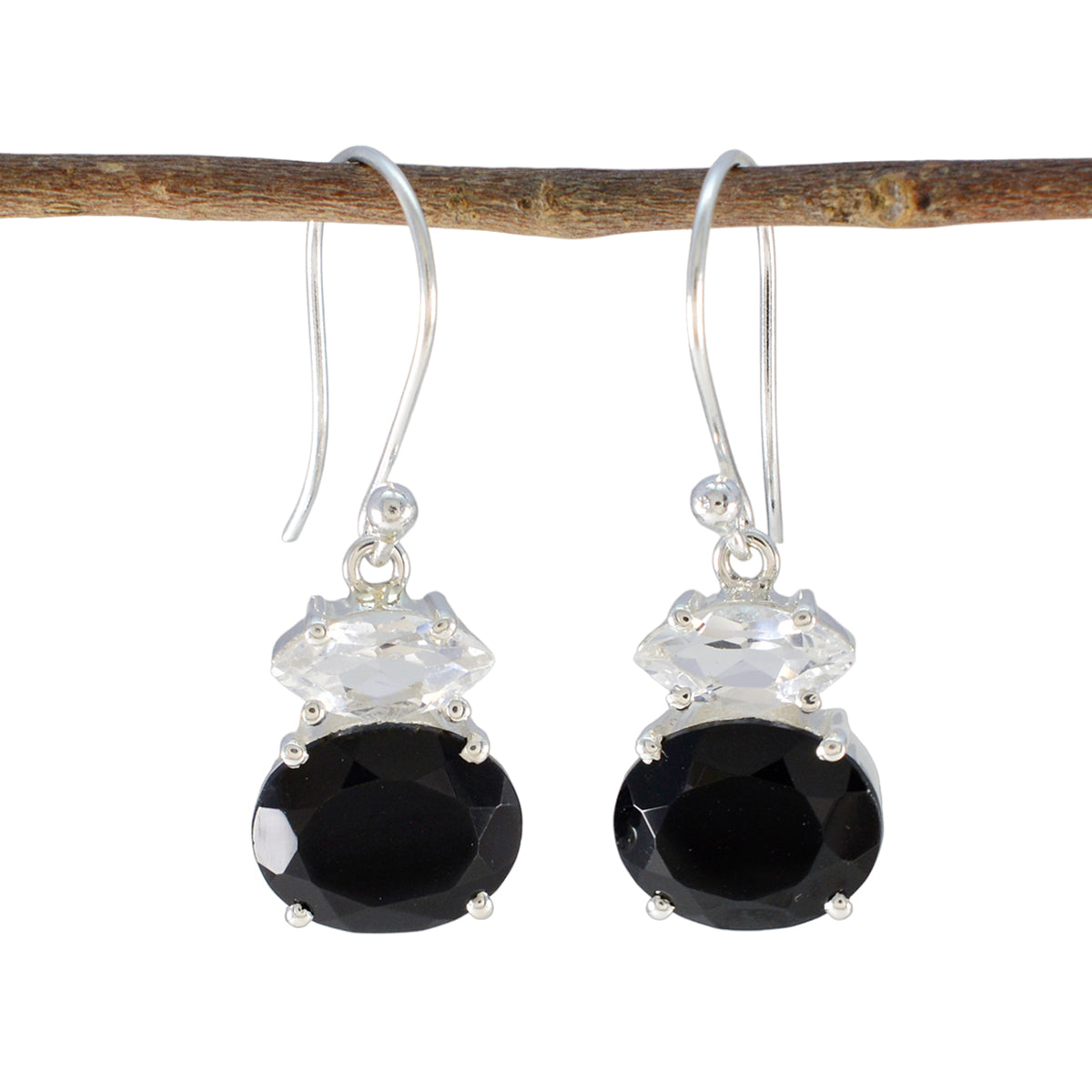 Multi-German-Jia-multiple-Dangle-multicolor-Sterling-Silver-Earring Immagine principale del prodotto