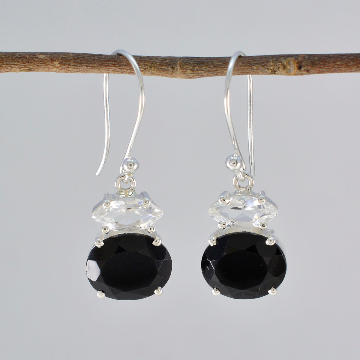 Multi-German-Jia-multiple-Dangle-multicolor-Sterling-Silver-Earring