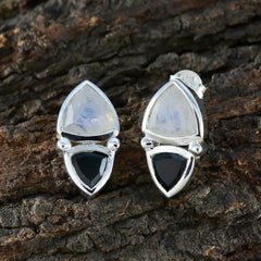 Multi-Mexican-Autumn-Toi-et-Moi-Stud-multicolor-925-Silver-Earring