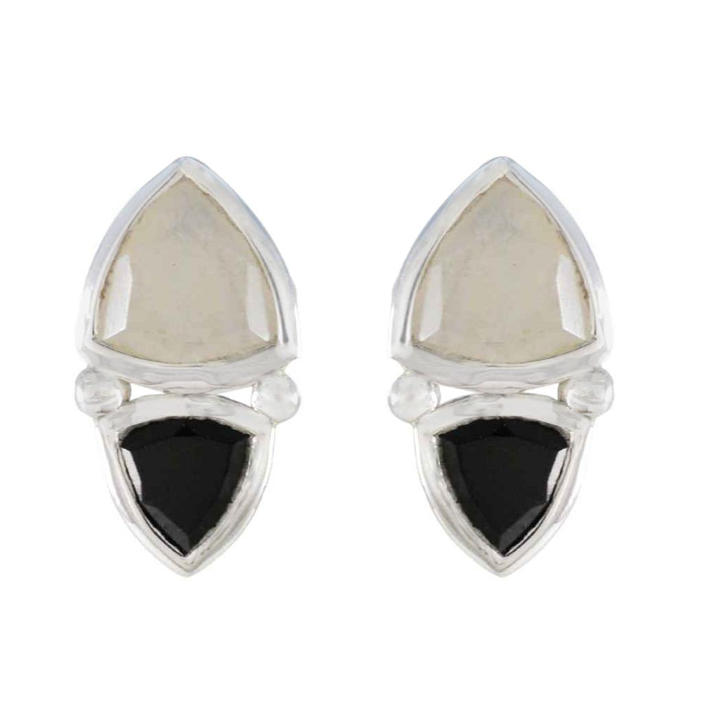 Multi-Mexican-Autumn-Toi-et-Moi-Stud-multicolor-925-Silver-Earring
