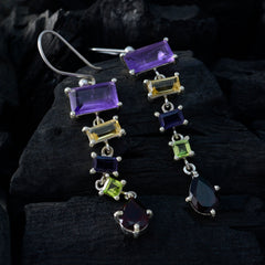 Multi-Russian-Autumn-multiple-Dangle-multicolor-92.5-Silver-Earring