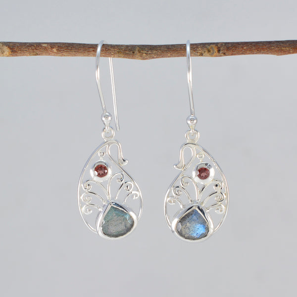 Multi-Australian-Giulia-multiple-Dangle-multicolor-925-Silver-Earring