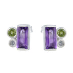 Multi-Latin-American-Mariana-Trilogy-Stud-multicolor-92.5-Silver-Earring