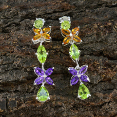 Multi-Mexikanische-Camilla-Multiple-Ohrstecker-Multicolor-925-Silber-Ohrring